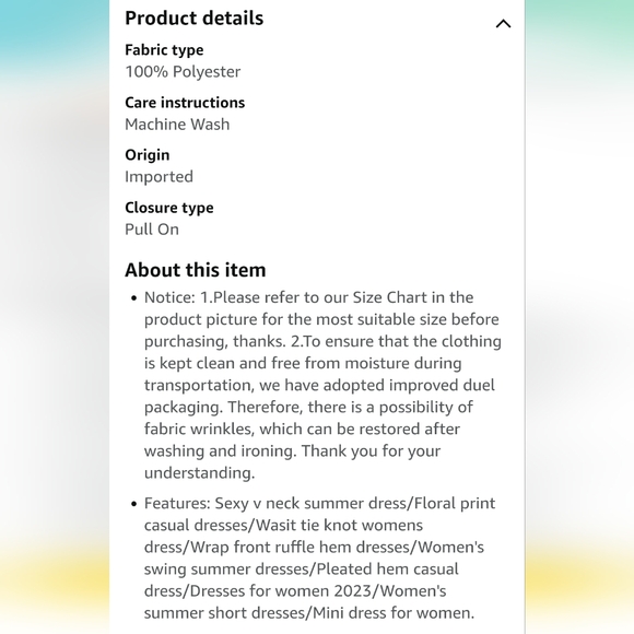 Mini Dress - Picture 5 of 11